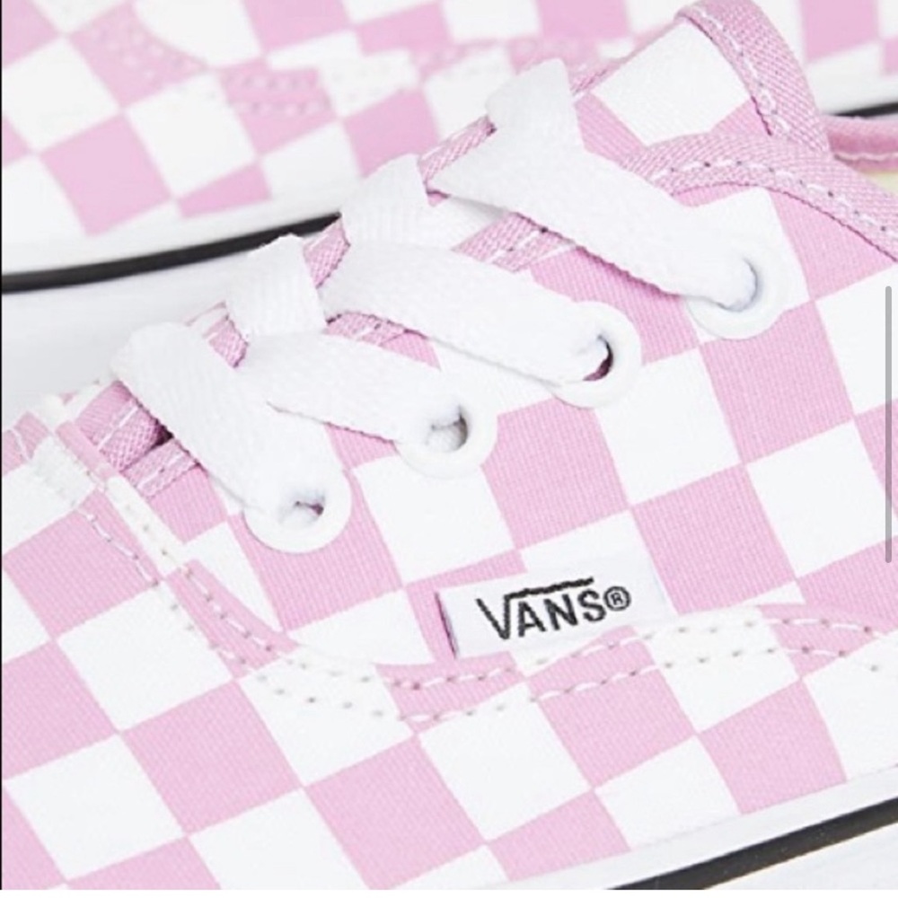 Vans Authentic Sneaker orchid/white size 10 NWT and box - Darling!!!!!🩷 - Picture 3 of 7
